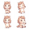 Con Ngựa, Chibi Ngựa Sinh Nhật (3)