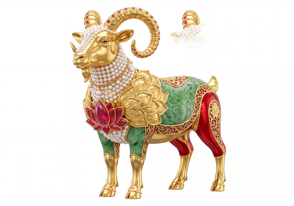 Linh Vật Dê Đinh Mùi 2027, Dê Vàng (117)