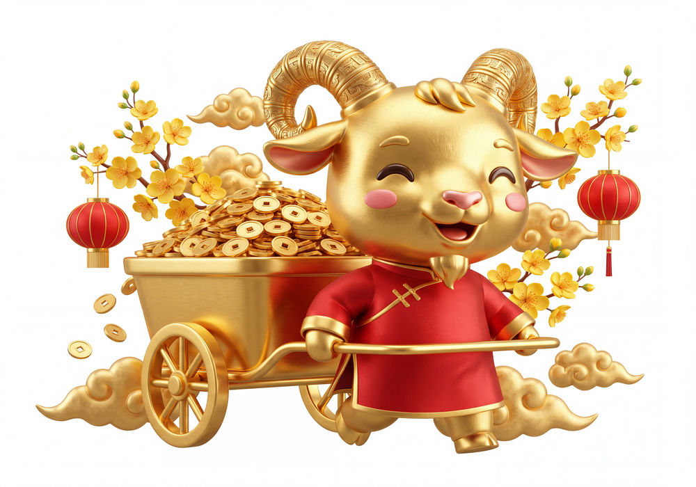 Linh Vật Dê Đinh Mùi 2027, Dê Vàng (24)