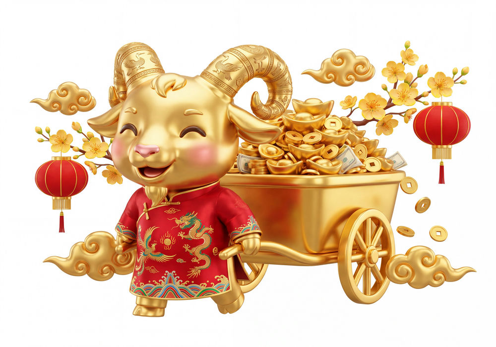 Linh Vật Dê Đinh Mùi 2027, Dê Vàng (49)