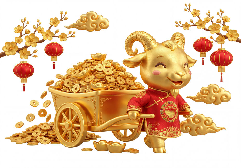 Linh Vật Dê Đinh Mùi 2027, Dê Vàng (50)