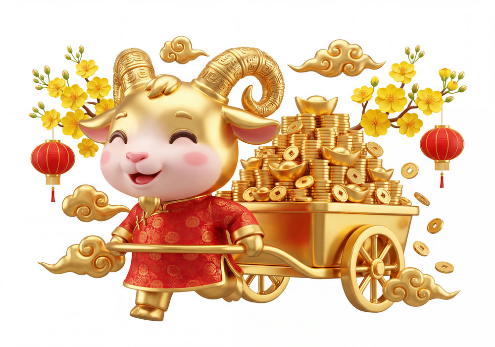 Linh Vật Dê Đinh Mùi 2027, Dê Vàng (51)