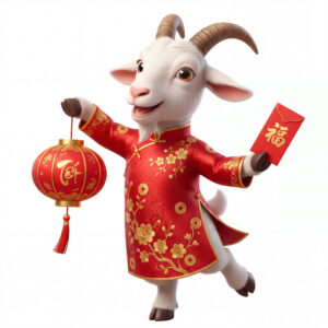 Link Vật Dê Năm Mới, Con Dê Và Thần Tài (1)