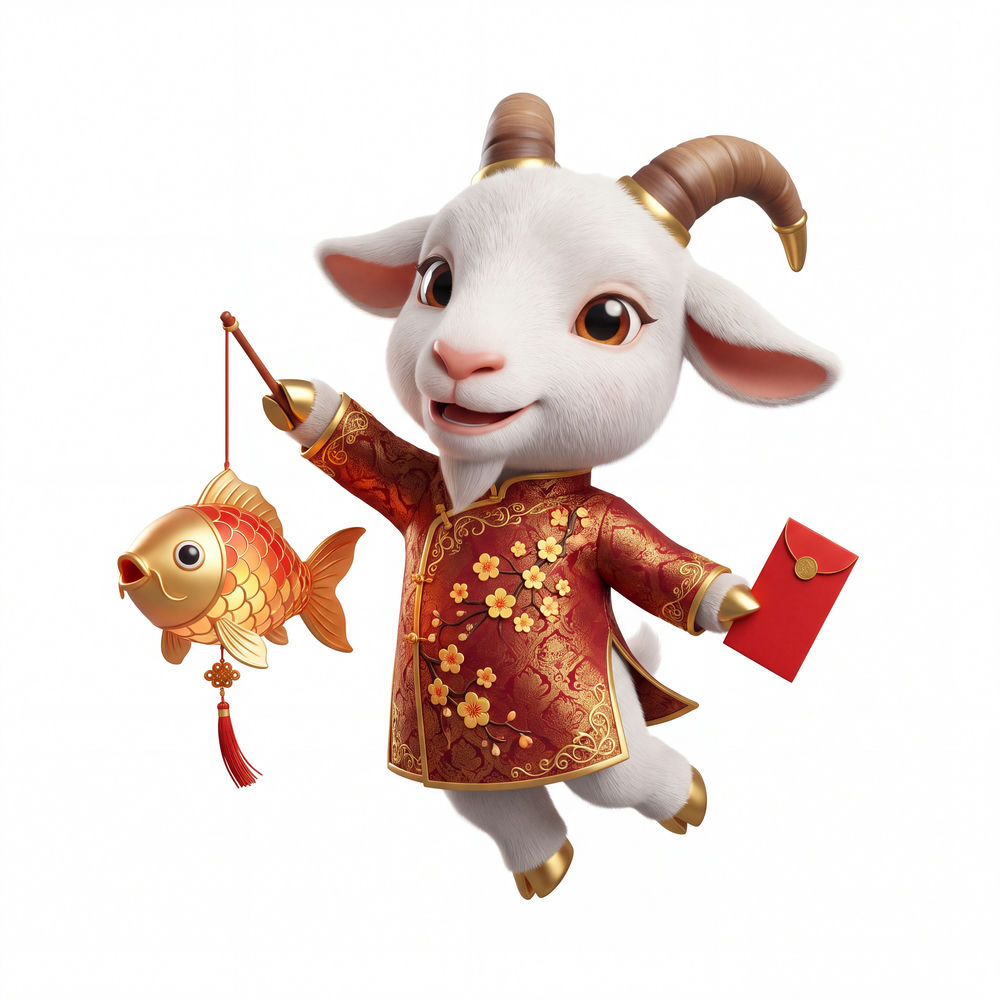 Link Vật Dê Năm Mới, Con Dê Và Thần Tài (101)