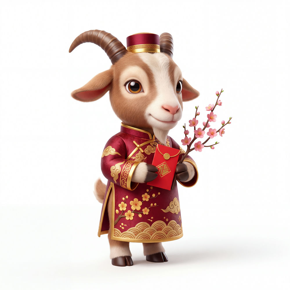 Link Vật Dê Năm Mới, Con Dê Và Thần Tài (103)