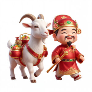Link Vật Dê Năm Mới, Con Dê Và Thần Tài (11)