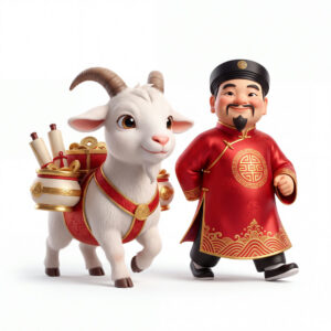 Link Vật Dê Năm Mới, Con Dê Và Thần Tài (12)