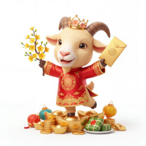 Link Vật Dê Năm Mới, Con Dê Và Thần Tài (14)