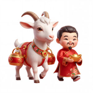 Link Vật Dê Năm Mới, Con Dê Và Thần Tài (2)