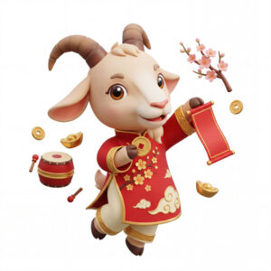 Link Vật Dê Năm Mới, Con Dê Và Thần Tài (23)