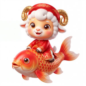 Link Vật Dê Năm Mới, Con Dê Và Thần Tài (26)