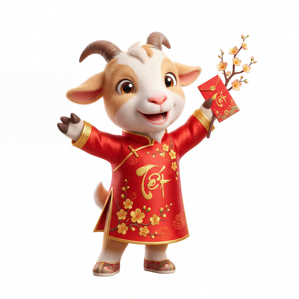 Link Vật Dê Năm Mới, Con Dê Và Thần Tài (29)