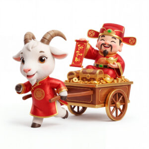 Link Vật Dê Năm Mới, Con Dê Và Thần Tài (32)