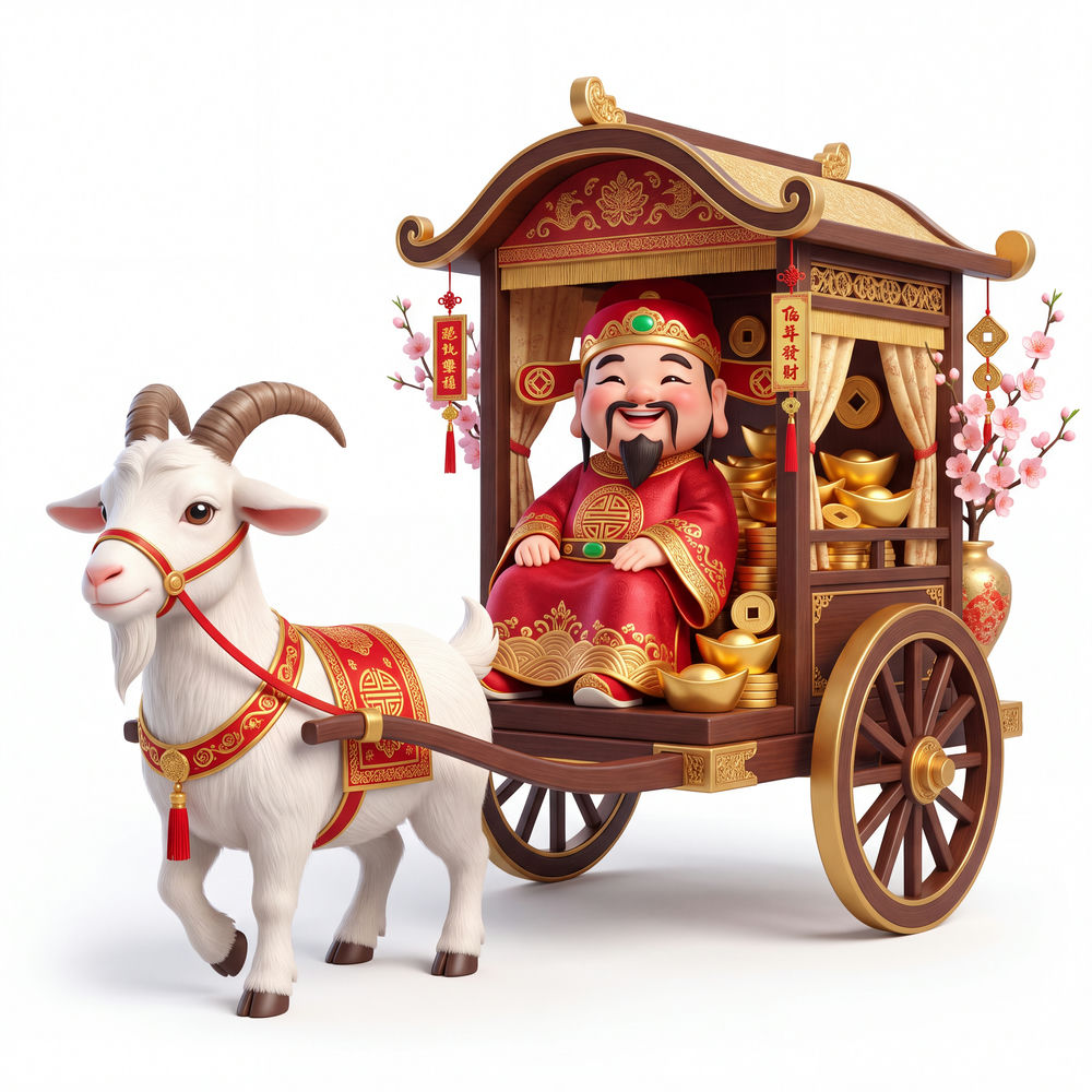 Link Vật Dê Năm Mới, Con Dê Và Thần Tài (36)