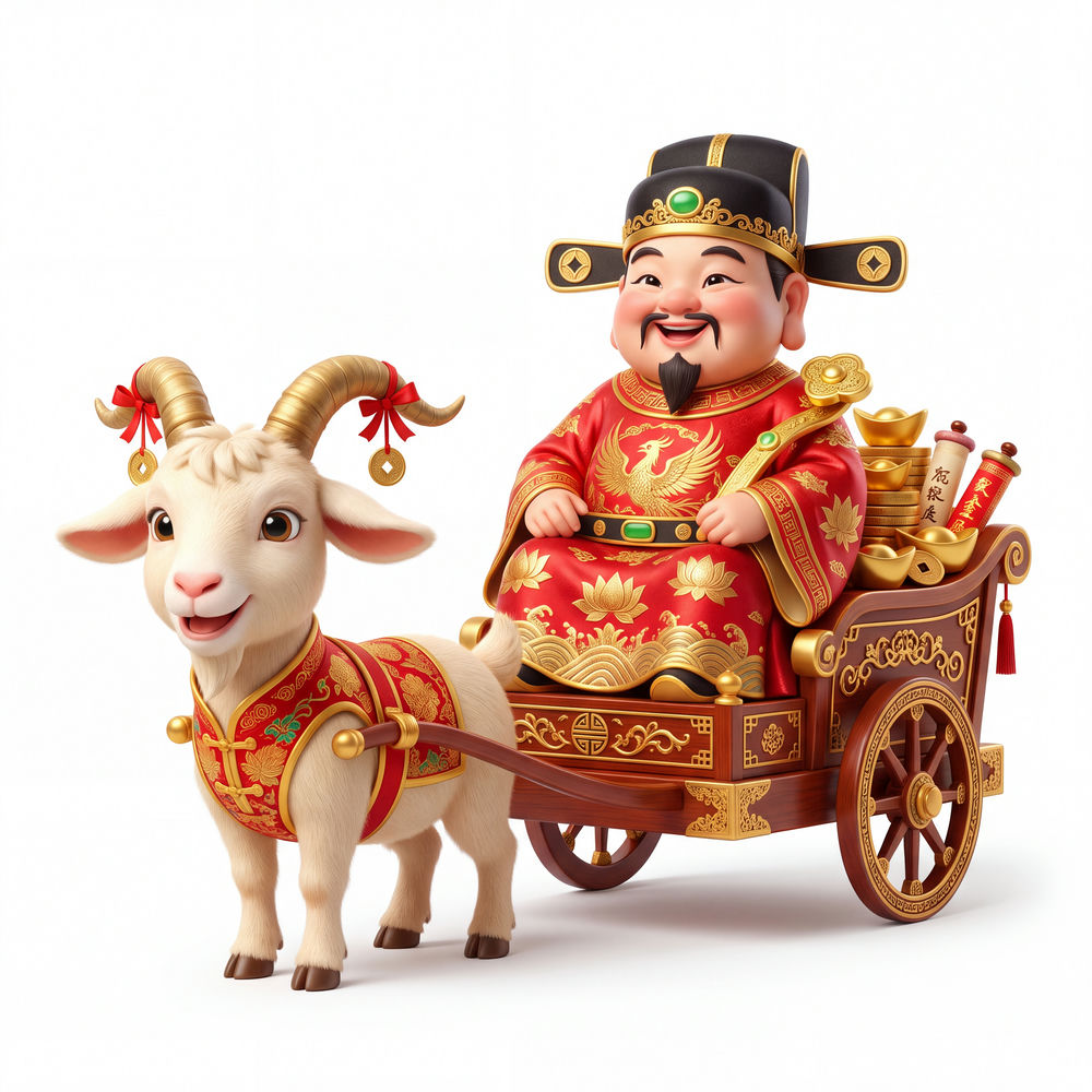 Link Vật Dê Năm Mới, Con Dê Và Thần Tài (41)