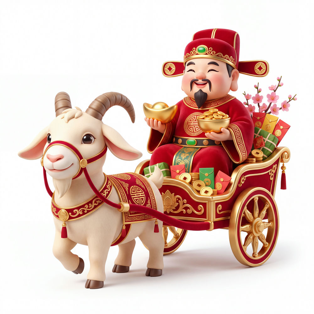 Link Vật Dê Năm Mới, Con Dê Và Thần Tài (44)