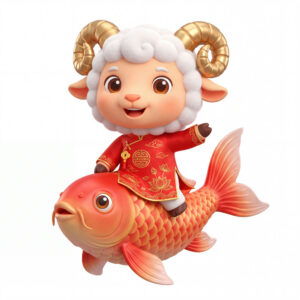 Link Vật Dê Năm Mới, Con Dê Và Thần Tài (50)