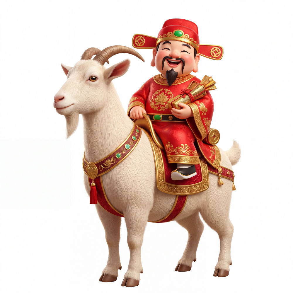 Link Vật Dê Năm Mới, Con Dê Và Thần Tài (56)