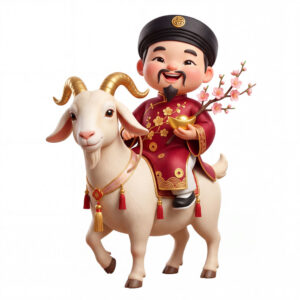 Link Vật Dê Năm Mới, Con Dê Và Thần Tài (59)