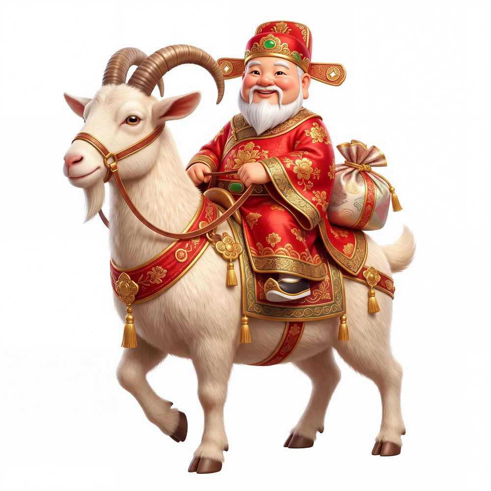 Link Vật Dê Năm Mới, Con Dê Và Thần Tài (66)