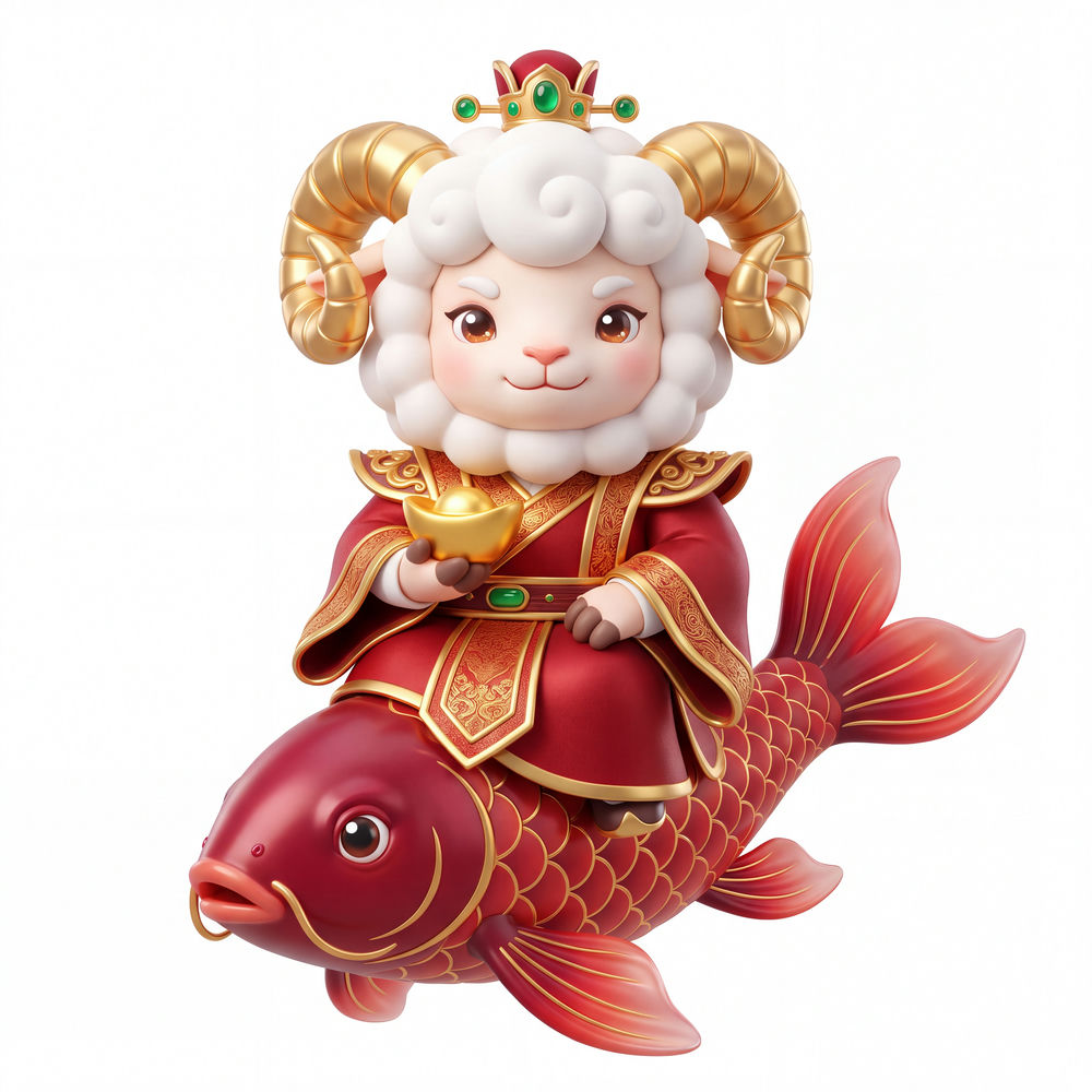 Link Vật Dê Năm Mới, Con Dê Và Thần Tài (75)