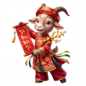 Link Vật Dê Năm Mới, Con Dê Và Thần Tài (85)