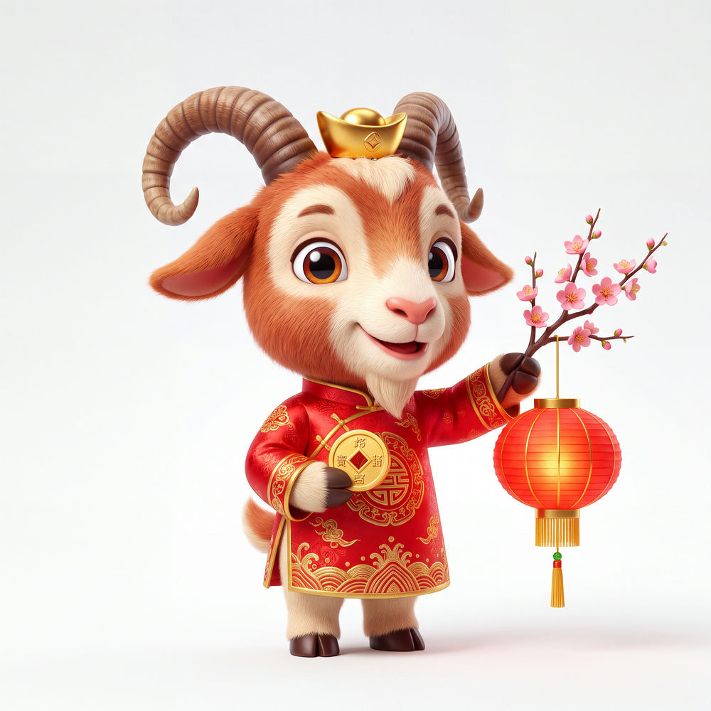 Link Vật Dê Năm Mới, Con Dê Và Thần Tài (92)