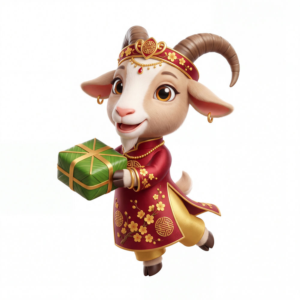 Link Vật Dê Năm Mới, Con Dê Và Thần Tài (94)