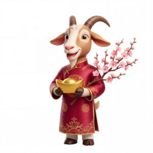Link Vật Dê Năm Mới, Con Dê Và Thần Tài (98)