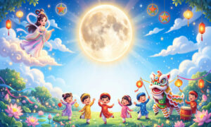 Phông Nền Trung Thu, Vui Hội Trăng Rằm (15)