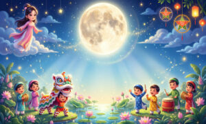 Phông Nền Trung Thu, Vui Hội Trăng Rằm (16)