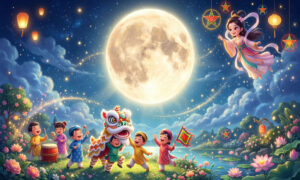 Phông Nền Trung Thu, Vui Hội Trăng Rằm (6)