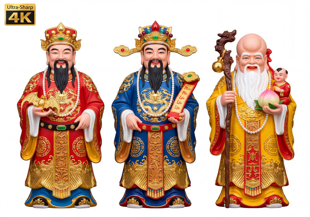 Phúc Lộc Thọ, Ba Ông Phúc Lộc Thọ (12)