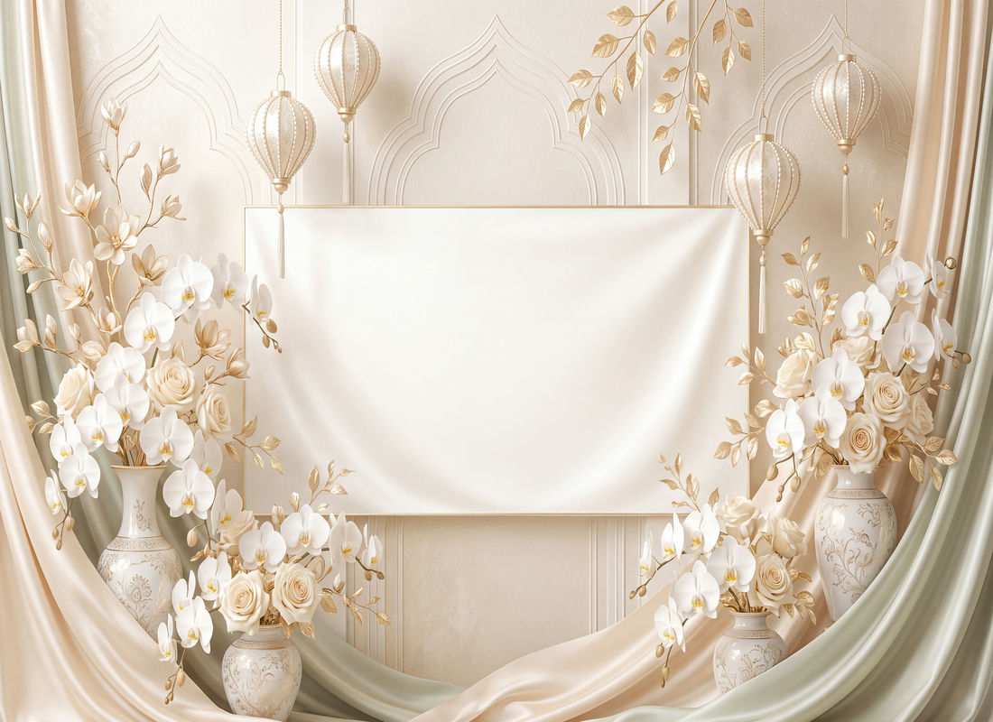 Hoa Văn Đèn Lồng Đám Cưới, Mẫu Đèn Lồng Decor (113)