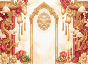Hoa Văn Đèn Lồng Đám Cưới, Mẫu Đèn Lồng Decor (6)