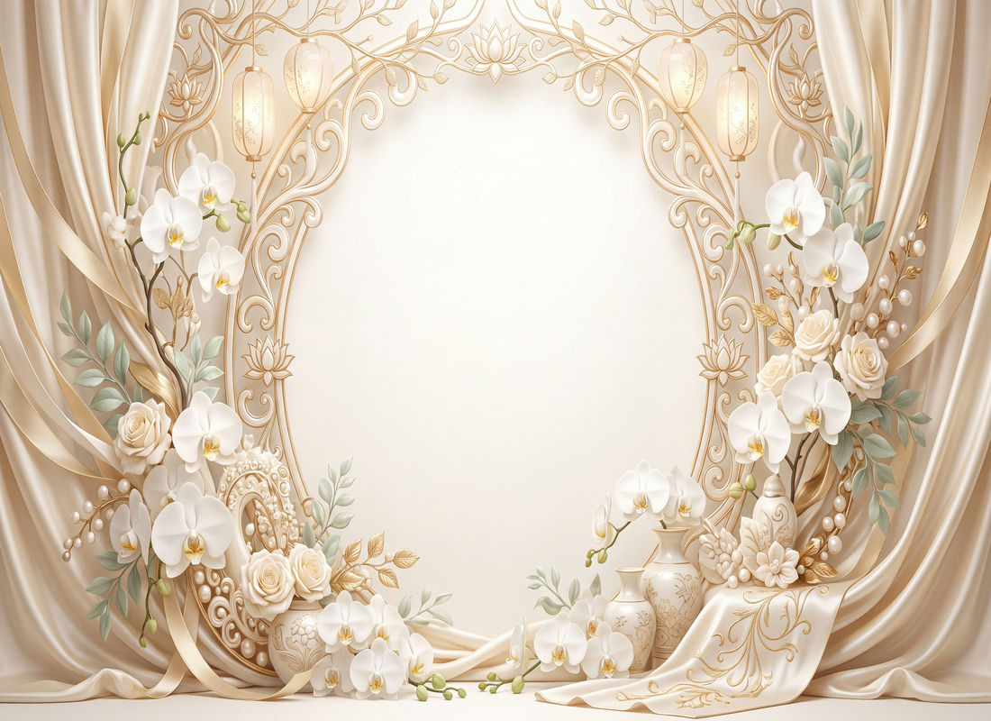 Hoa Văn Đèn Lồng Đám Cưới, Mẫu Đèn Lồng Decor (62)