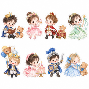 Sticker, Chibi Sinh Nhật, Em Bé Chibi (23)